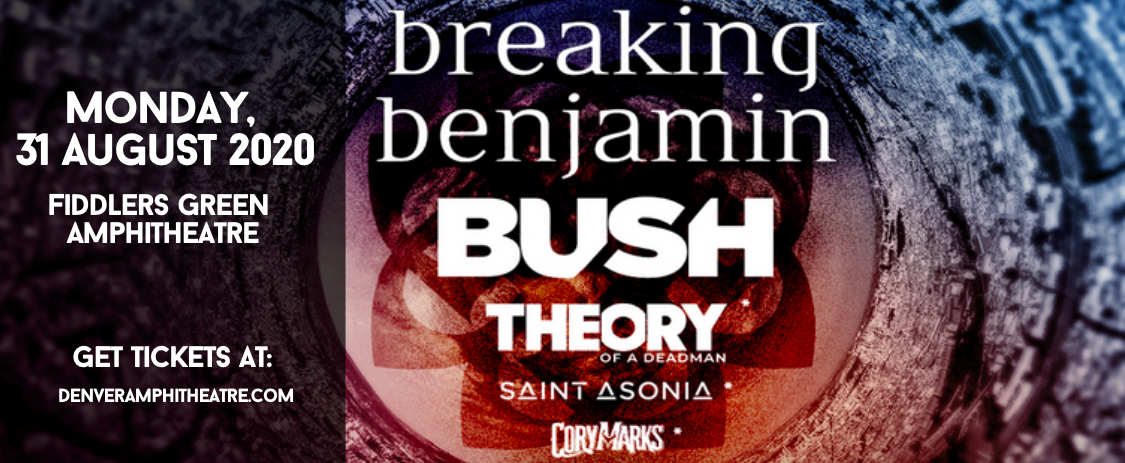 Breaking Benjamin & Bush at Fiddlers Green Amphitheatre