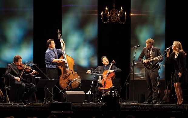 Yo-Yo Ma, Stuart Duncan, Chris Thile, Edgar Meyer & Aoife O'Donovan at Fiddlers Green Amphitheatre