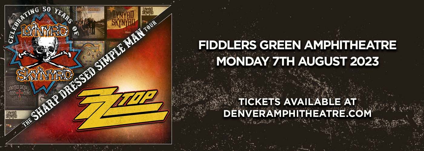 Lynyrd Skynyrd & ZZ Top at Fiddlers Green Amphitheatre