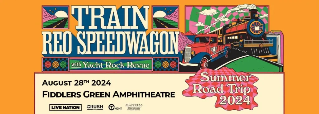Train at Fiddlers Green Amphitheatre