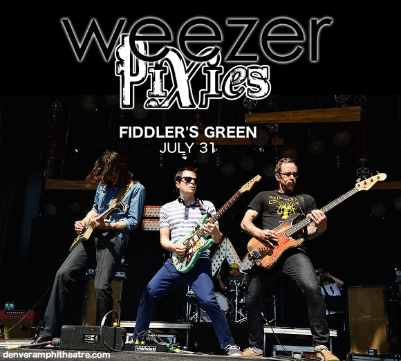 Weezer & Pixies at Fiddlers Green Amphitheatre