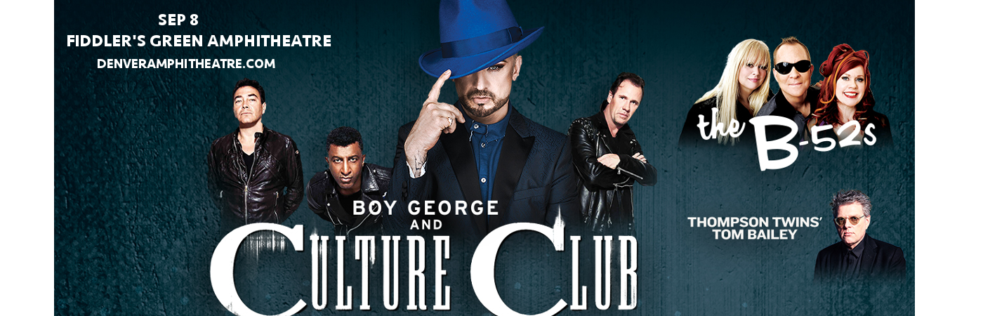Boy George, Culture Club & The B-52s at Fiddlers Green Amphitheatre