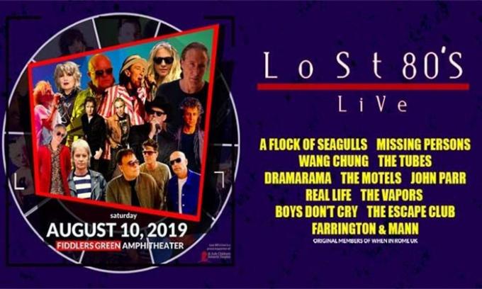 Lost 80's Live: A Flock of Seagulls, Missing Persons, Wang Chung & The Tubes at Fiddlers Green Amphitheatre