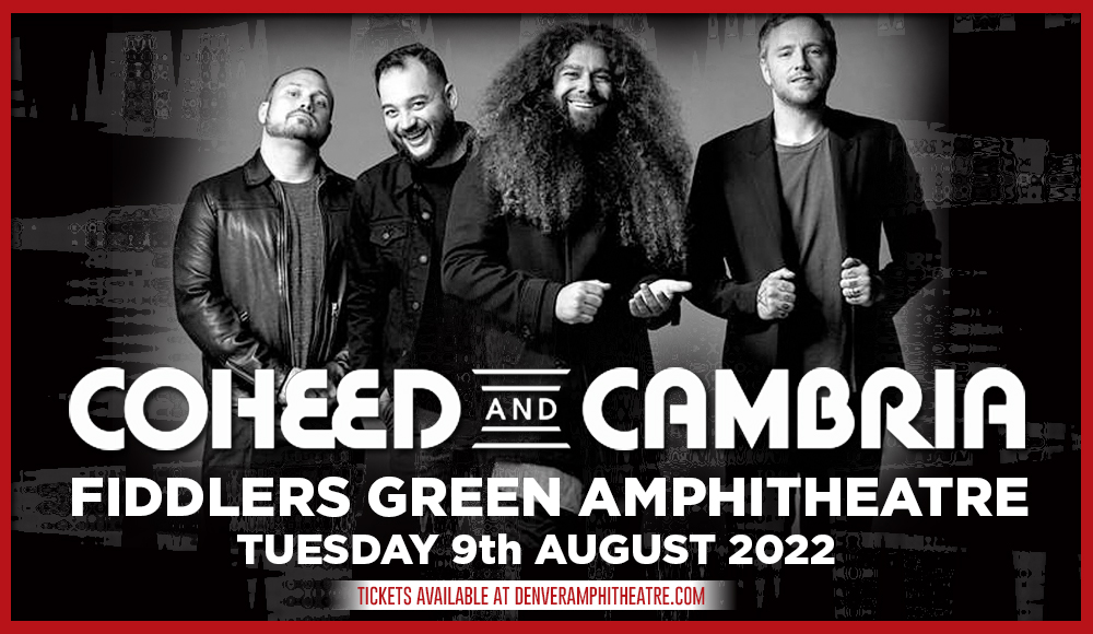 Coheed and Cambria at Fiddlers Green Amphitheatre