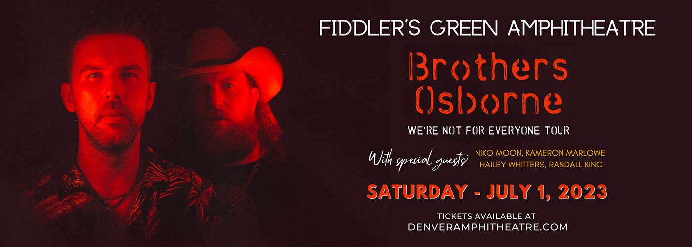 Brothers Osborne at Fiddlers Green Amphitheatre