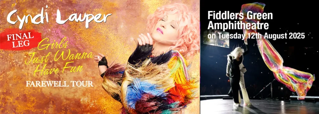 Cyndi Lauper at Fiddlers Green Amphitheatre