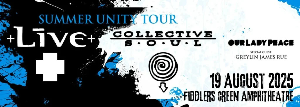 +LIVE+ & Collective Soul at Fiddlers Green Amphitheatre