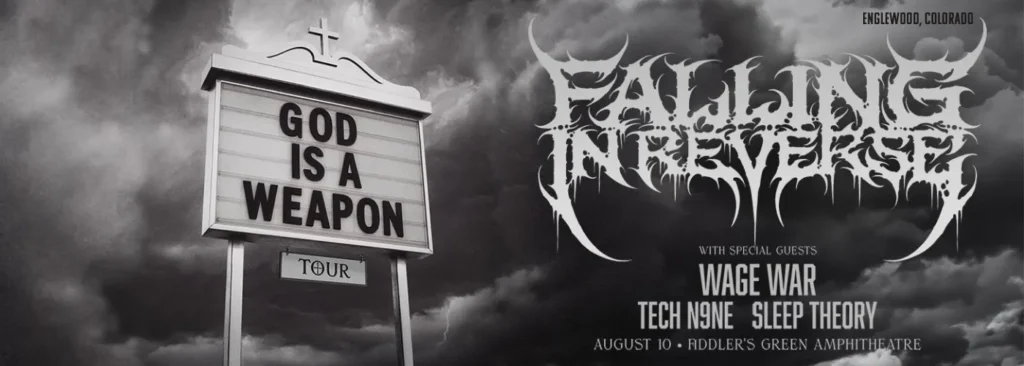 Falling In Reverse at Fiddlers Green Amphitheatre