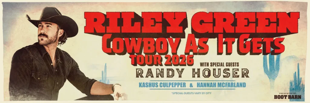 Riley Green at Fiddlers Green Amphitheatre
